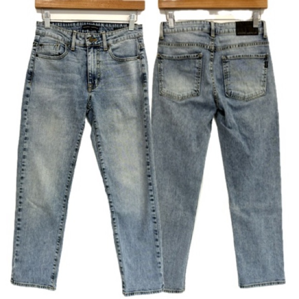 Modern American La Fayette Narrow Straight Leg Jean Womens Size 24 Mid Rise
